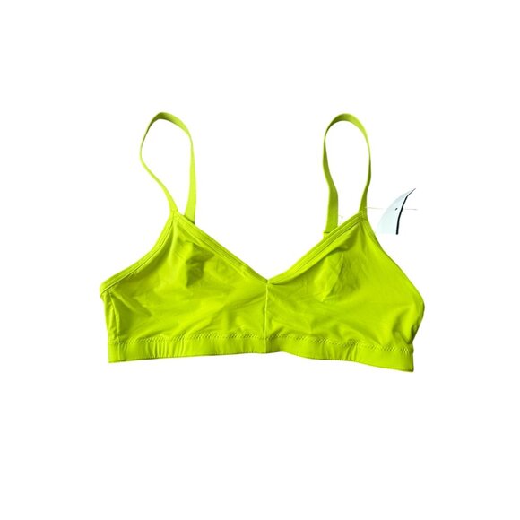 SMOOTHEZ Women's Lime Green Bralette Size Small NEW NWOT - Picture 4 of 6